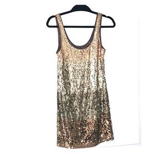 Gold Sparkle Dress